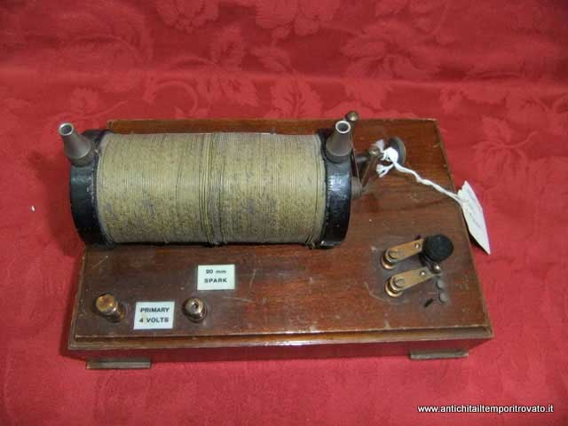 Oggettistica d`epoca → Strumenti scientifici → Bobina ad induzione meta 900

Bobina ad induzione o 