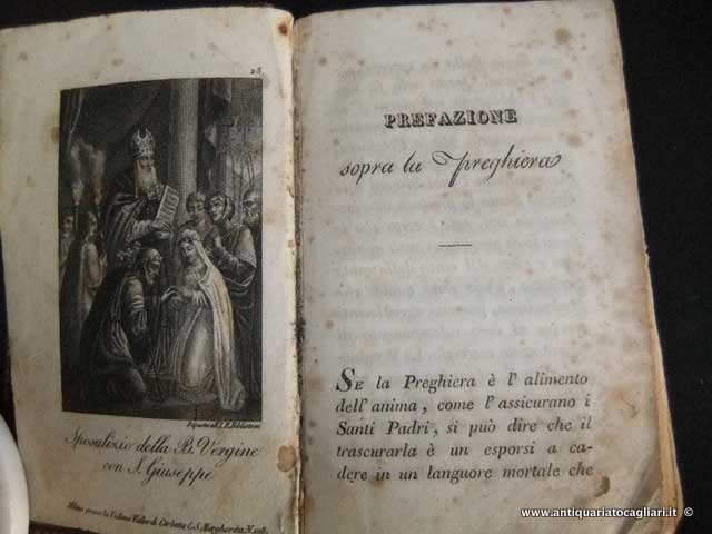 Oggettistica d`epoca - Arte sacra - Antico libretto religioso Libretto religioso del 1831 - Immagine n°2  