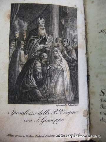 Oggettistica d`epoca - Arte sacra - Antico libretto religioso Libretto religioso del 1831 - Immagine n°7  