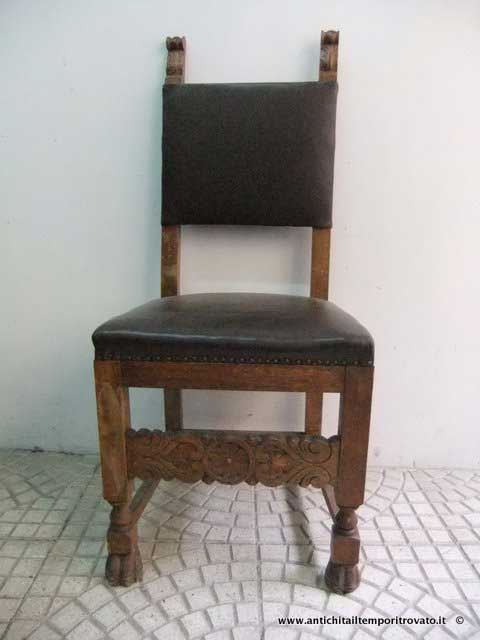 Coppia di sedie antiche - Sedie antiche