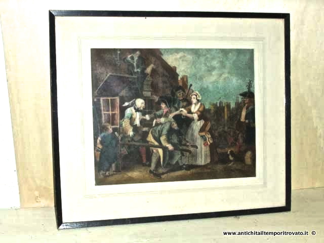 Oggettistica d'epoca → Stampe e dipinti → Acquatinta di William Hogarth

Splendida acquatinta Vittoriana colori del 1898 di William Hogarth. In questo caso é un acquatinta  a colori: la lastra stampa un solo colore per volta. La cornice misura 58x48. L`antica …

... continua ...

