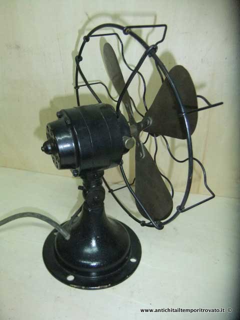 Oggettistica d`epoca - Strumenti scientifici - Antico ventilatore da tavolo Ventilatore d`epoca Polar Cub - Immagine n°10  