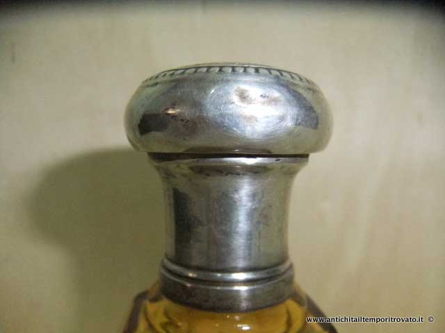Argenti antichi - Oggetti vari in argento  - Antica bottiglia da toilette - Immagine n°8  