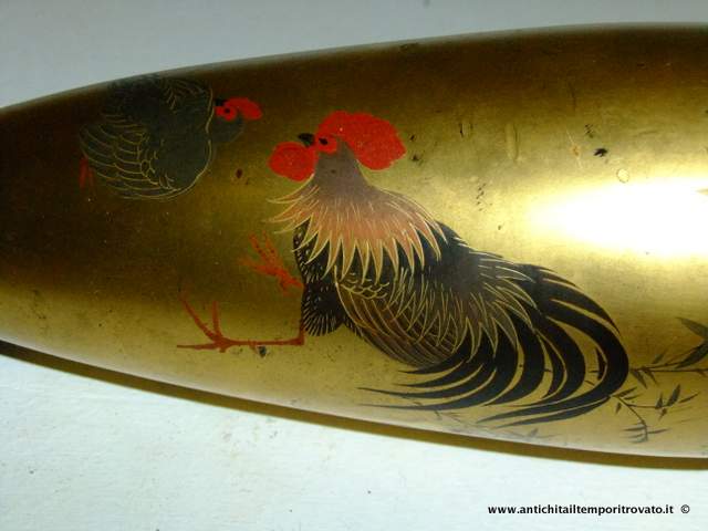 Oggettistica d`epoca - Vasi - Antico vaso cinese Vaso cinese d`epoca dipinto a mano - Immagine n°7  