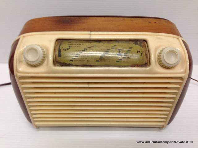 Oggettistica d`epoca - Strumenti scientifici - Siemens 515 Antica radio - Immagine n°2  