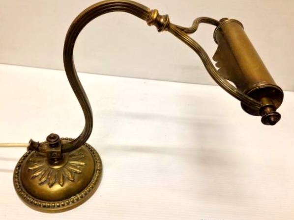 Antica lampada francese - Lampada liberty francese