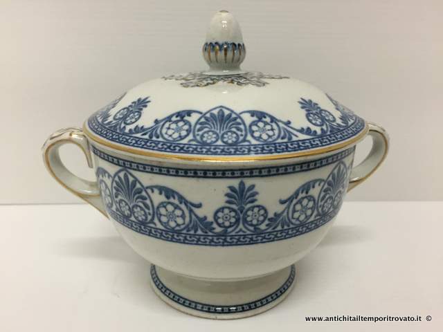 Piccole zuppiere Wedgwood Eturia - Piccole zuppiere con presa con ghianda