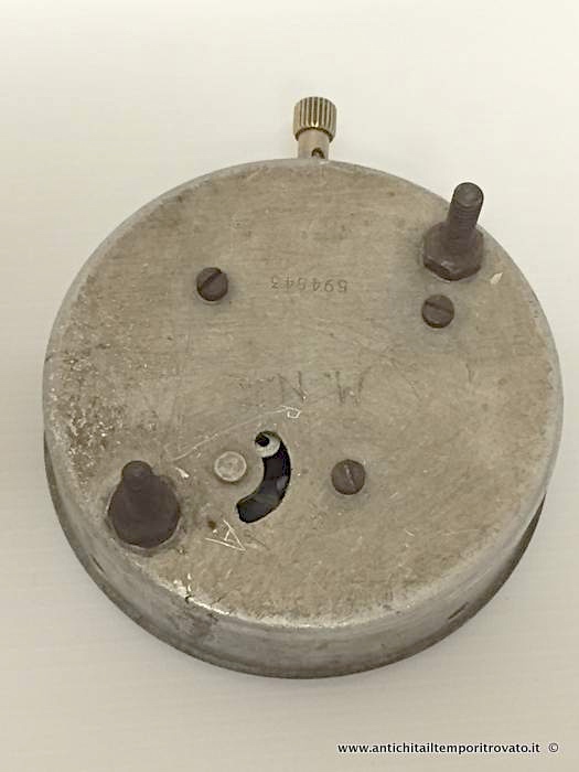 Oggettistica d`epoca - Orologi e portaorologi - Antico orologio da cruscotto Jaeger Raro orologio 8 giorni Jeager - Immagine n°5  