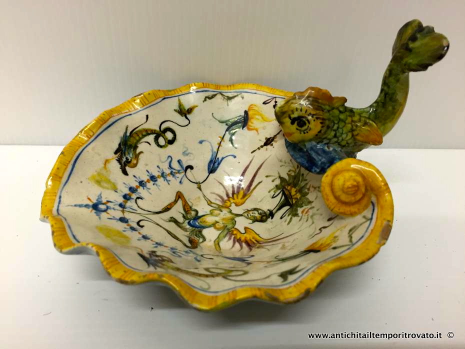 Antica maiolica Cantagalli - Ceramica policroma italiana