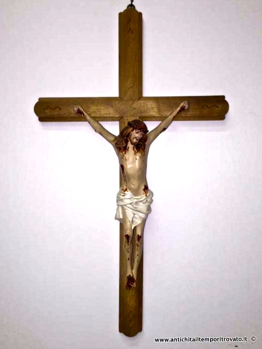 Oggettistica d`epoca - Arte sacra
Cristo in cartapesta - Cristo in croce
Immagine n° 