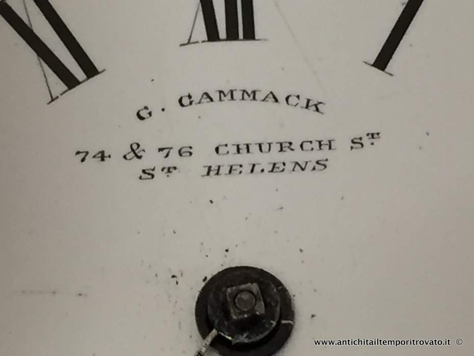 Oggettistica d`epoca - Orologi e portaorologi - Orologio inglese da tasca John George Graves Antico orologio da taschino in argento - Immagine n°6  