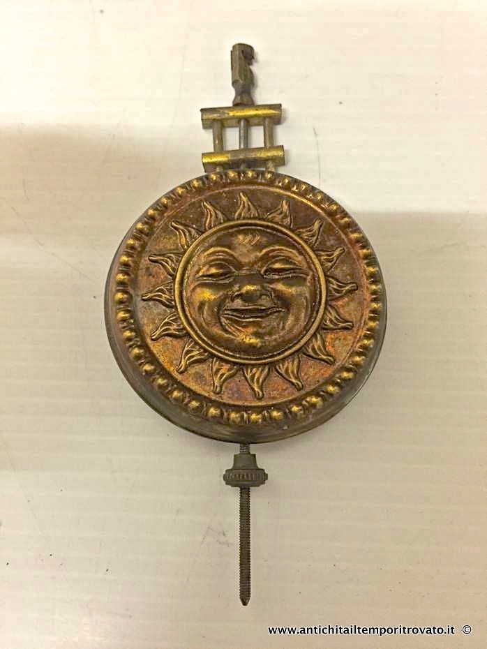 Oggettistica d`epoca - Orologi e portaorologi - Antico orologio F.M.S. Pendolo da tavolo tedesco - Immagine n°8  