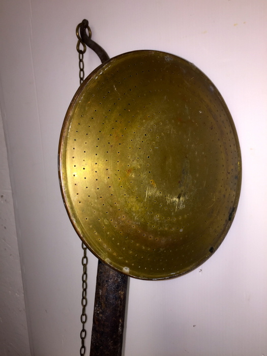 Oggettistica d`epoca - Bronzo ottone ferro - Antico braccio doccia inglese da giardino dell'800 - Immagine n°3  