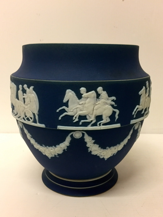 Oggettistica d`epoca - Porcellane e ceramiche - Porta vaso inglese Adams Antico cachepot Adams - Immagine n°3  