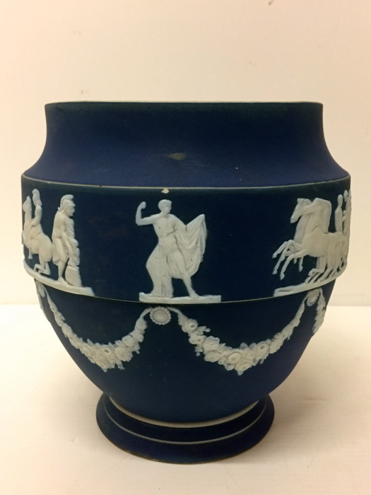 Oggettistica d`epoca - Porcellane e ceramiche - Porta vaso inglese Adams Antico cachepot Adams - Immagine n°5  