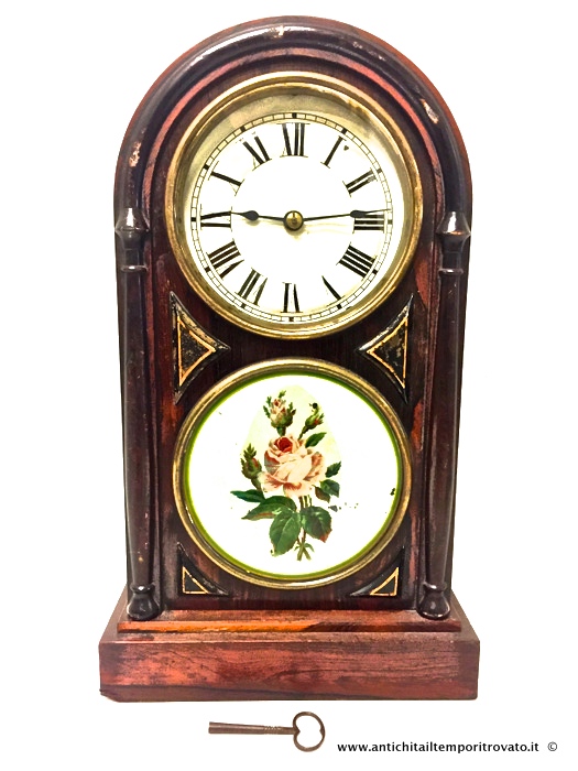 Antico orologio da tavolo americano - Antico orologio da tavolo Seth Thomas