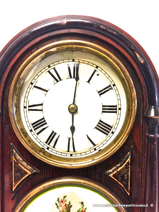 Oggettistica d`epoca - Orologi e portaorologi - Antico orologio da tavolo americano Antico orologio da tavolo Seth Thomas - Immagine n°4  