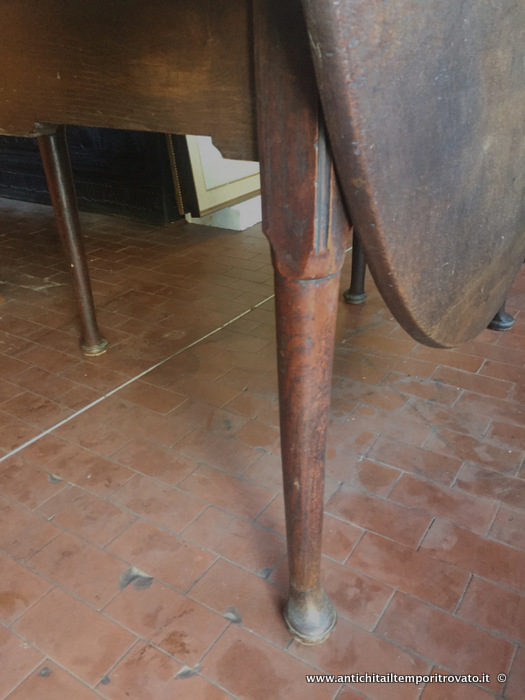 Mobili antichi - Tavoli a bandelle  - Antico tavolo a cancello Georgiano - Immagine n°7  