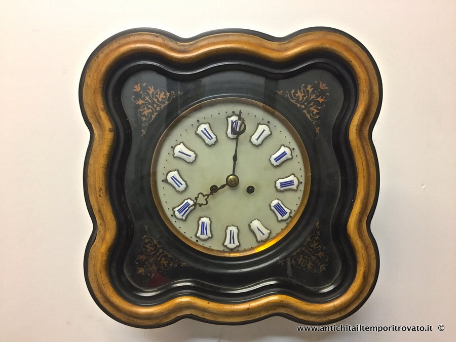 Oggettistica d'epoca → Orologi e portaorologi → Antico orologio Occhio di bue di piccole dimensioni

Antico e delizioso orologio a pendolo con movimento Morez detto  Occhio di bue (Oeil de boeuf), raro per via delle esigue dimensioni  (cm.34x34; prof.15). Quadrante in vetro (cm.Ø18) con …

... continua ...

