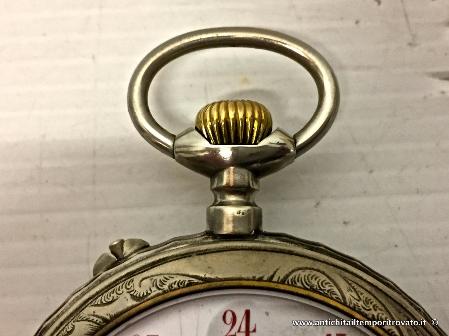 Oggettistica d`epoca - Orologi e portaorologi - Antico e raro orologio movimento Roskopf Orologio da tasca Roskopf - Immagine n°7  