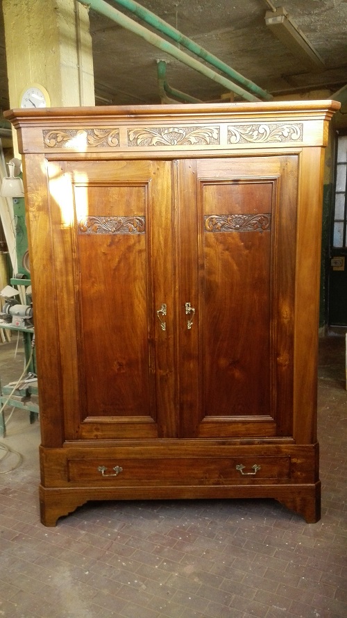 Tavolo da gioco apribile / contenitore, fine '800 inglese originale in  legno