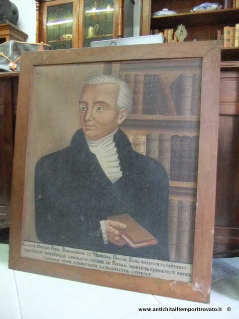 Quadro ad olio dell'800 sardo - Quadro ad olio del 1830