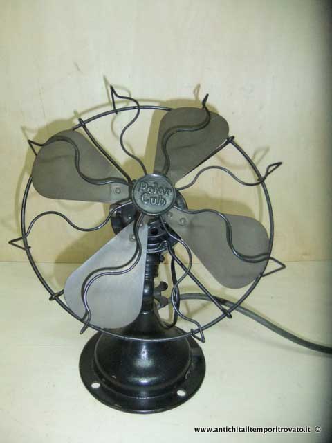Antico ventilatore da tavolo - Ventilatore d`epoca Polar Cub