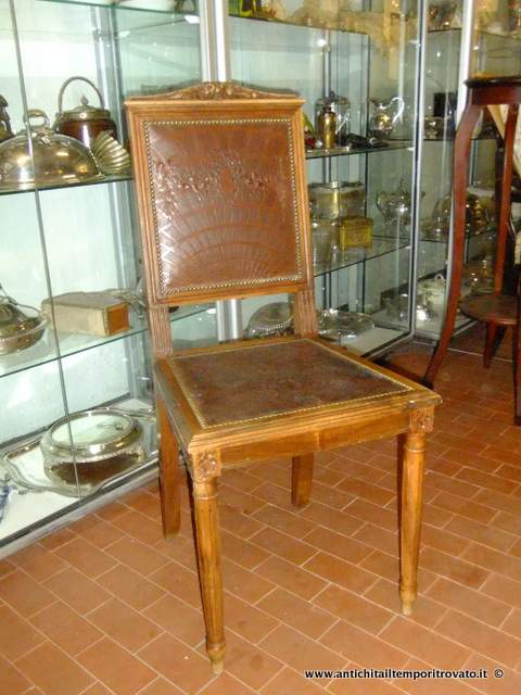 Antichita' il tempo ritrovato - Sei sedie liberty francesi