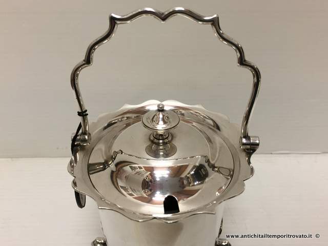 Coffret Métal Antique Sheffield Style Victorien Fin 1800 – Original, Décoration
