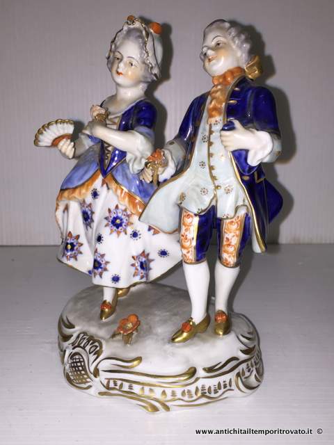 Antichita' il tempo ritrovato - Antica statuina Capodimonte