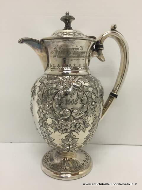 Antico versatoio decoro floreale - Versatoio 1905