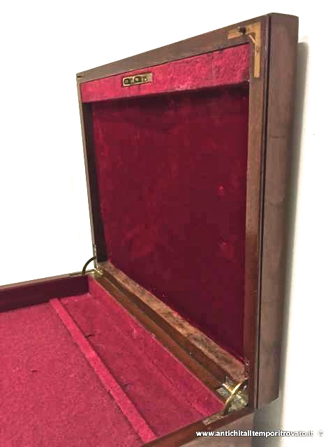 Oggettistica d`epoca - Scatole varie - Antica scatola in mogano Antica scatola Edoardiana - Immagine n°5  