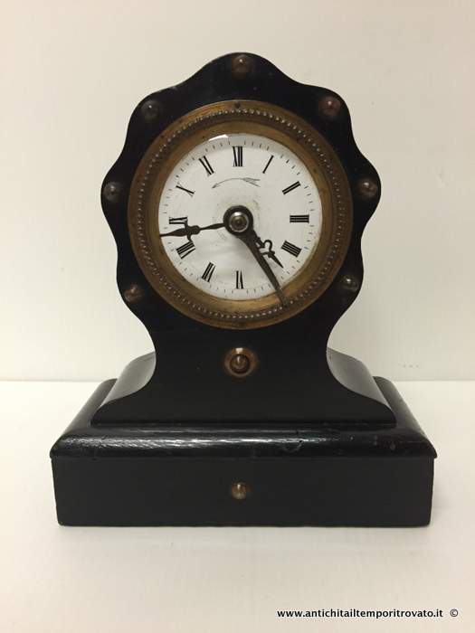 Antico orologio da tavolo Napoleone III - Antica sveglia da tavolo francese