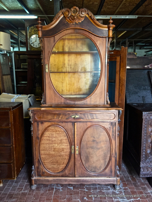 Antichita' il tempo ritrovato - Credenza Biedermeier ad un anta