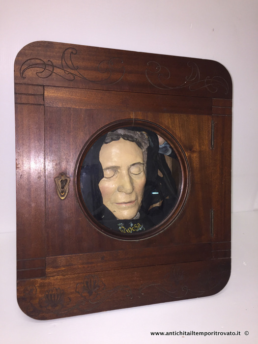 Rara e antica maschera funeraria - Antica maschera funebre