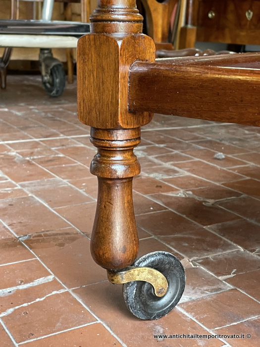 Mobili antichi - Mobili vari - Antico carrello portavivande inglese Antico carrello carrello di servizio   tavolino da colazione - Immagine n°9  